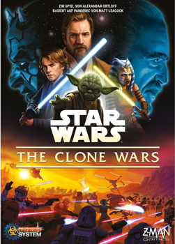 Настільна гра Asmodee Star Wars The Clone Wars (0841333117757)