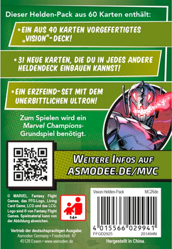 Dodatek do gry planszowej Asmodee Marvel Champions: Vision Helden-Pack (4015566029941)