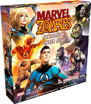 Dodatek do gry planszowej Asmodee Marvel Zombies: Fantastic 4 Under Siege (4015566604834)