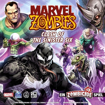 Dodatek do gry planszowej Asmodee Marvel Zombies: Clash of the Sinister Six (4015566604858)