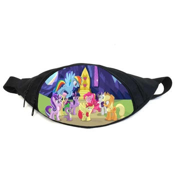 Поясная сумка бананка Мой маленький пони My little pony (GB-MLP 01-04) Gear Bag черная