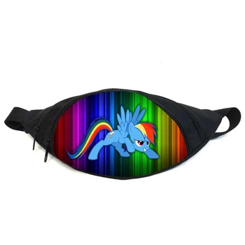 Сумка бананка Мій маленький поні My little pony (GB-MLP 01-013) Gear Bag чорна