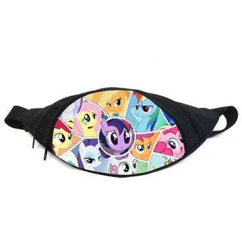 Поясная сумка бананка Мой маленький пони My little pony (GB-MLP 01-011) Gear Bag черная