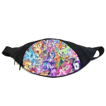 Поясная сумка бананка Мой маленький пони My little pony (GB-MLP 01-019) Gear Bag черная