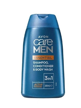 Шампунь, кондиционер и гель для душа 3-в-1 Avon Care Men Основной уход 200 мл