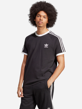 T-shirt męski bawełniany Adidas Adicolor Classics 3-Stripes IA4845 S Czarna (4066745581835)