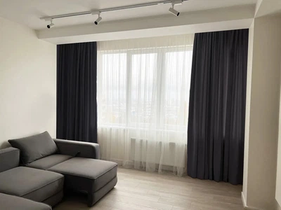 Комплект штор MANA микровелюр Diamond 150*240 см, две шторы. Цвет темно-серый (701).