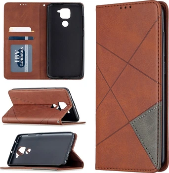 Чехол книжка SHLab Prisma Xiaomi Redmi Note 9 Brown (36335-30)