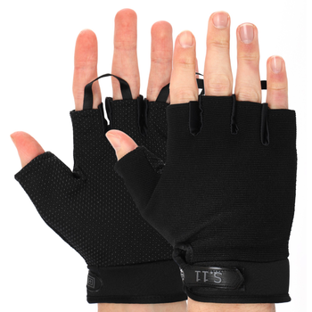 Тактичні рукавички з відкритими пальцями 5.11 Pro (р-р L, Чорний)