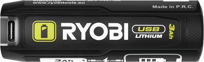 Аккумулятор USB Lithium RYOBI RB4L30 4В 3 А-х функция power bank 0.6 кг (5133006224)