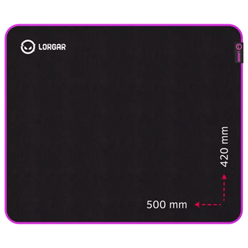 Килимок для миші LORGAR Main 315 Purple (LRG-GMP315) 500 x 420