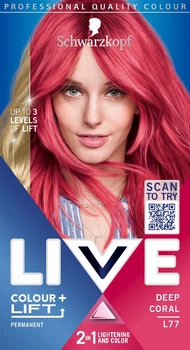 Стійка крем-фарба для волосся Schwarzkopf Live Colour+Lift Pink Passion L77 Рожева Фуксія (9000101657357)
