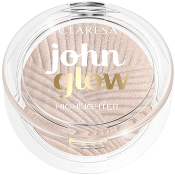 Хайлайтер для лица Claresa John Glow Компактный 03 Think Pink 8 г (5903819802696)