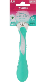 Верстат для гоління жіночий Wilkinson Sword Quattro My Intuition Smooth Sensitive 1 шт