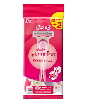Верстат для гоління Wilkinson Sword Extra 3 Essentials жіночий 4+2 шт