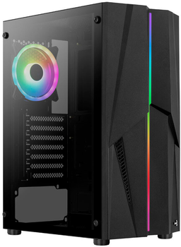 Корпус Aerocool Mecha v2 Midi-Tower ARGB TG Black (ACCM-PV28113.11)