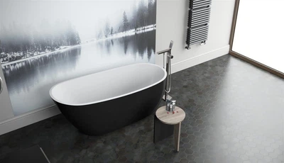 Ванна акрилова SAPIENTZA 175x78U-BC з ніжками та сифоном WA1-42-175x078U-BC (TM Radaway)