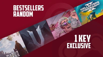Bestseller Random EXCLUSIVE 1 Key для ПК (Ключ активації Steam)
