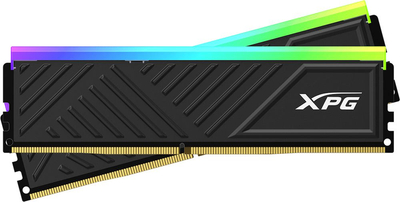 Pamięć ADATA DDR4-3200 16384MB PC4-25600 (Kit of 2x8192) XPG Spectrix D35 RGB Black (AX4U32008G16A-DTBKD35G)