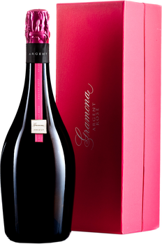 Вино игристе Gramona Argent Rose Brut Nature 2020 Corpinnat Gift Box рожевий брют 0.75 л