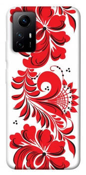 TPU чохол Demsky Червона вишиванка для Xiaomi Redmi Note 12S
