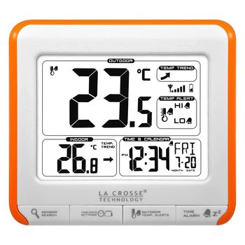 Метеостанция LA CROSSE WS6811 White/Orange