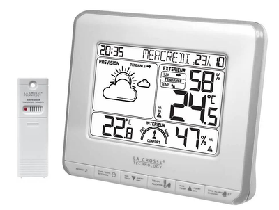 Метеостанция LA CROSSE WS6818 White/Silver