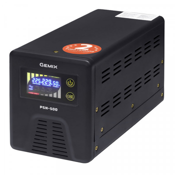 Источник бесперебойного питания ИБП Gemix PSN-500 300 Вт / 500 ВА