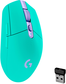 Мышь беспроводная Logitech G305 Lightspeed Мятная (910-006378MNT) 276317