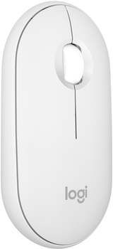 Мышь беспроводная Logitech Pebble Mouse 2 M350s Белая (910-007013WH) 274168