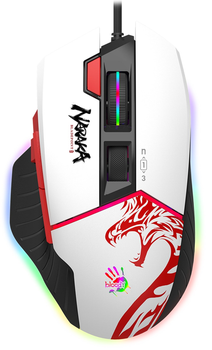 Мышь A4Tech Bloody W95 Max Naraka Черно-Белая 256773