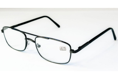 Мужские очки для коррекции зрения с белым стеклом -2.75 9882