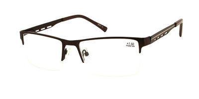 Стильные очки унисекс для коррекции зрения VESTA плюси до +6,00 +3.0 21134