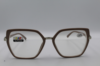 Фотохромные женские очки для коррекции зрения (хамелеон серый) +2.0 FM0294 1