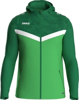 Олімпійка (мастерка) з капюшоном Jako ICONIC зелена L 6824-222
