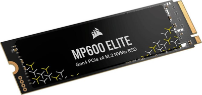 SSD диск Corsair MP600 Elite 1 TB PCIe 4.0 x4, NVMe 2.0, M.2 2280 Чорний (840006677611)