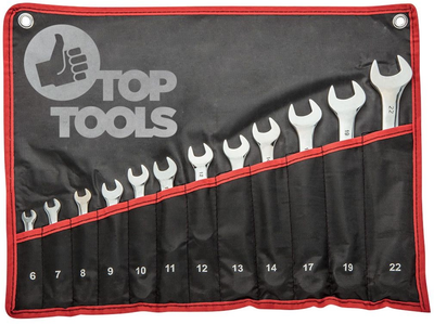 Набор комбинированных ключей гаечных Top Tools 6-22 мм 12 шт (35D359)