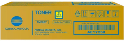 Toner Konica Minolta TNP-92Y Yellow (AE1Y250)