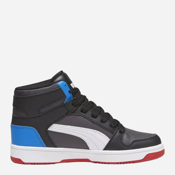 Підліткові демісезонні черевики для хлопчика Puma Rebound Layup SL Jr 37048624 37.5 (4.5UK) Темно-сірі (4099683244531)