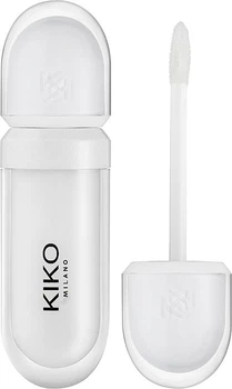 Блиск-крем для губ з ефектом збільшення об'єму Kiko Milano Lip Volume 02 Transparent, 6,5мл.