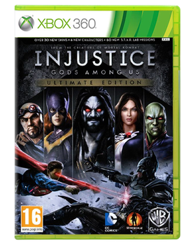 Игра Microsoft Xbox 360 Injustice Gods Among Us Ultimate Edition Русские Субтитры Б/У