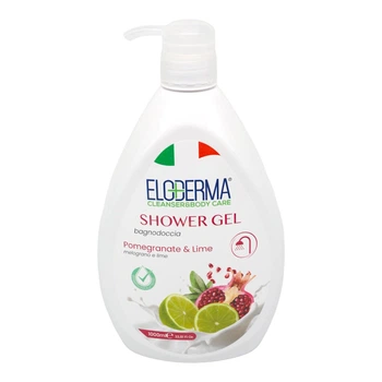 Гель для душа Eloderma Гранат и Лайм 1 л