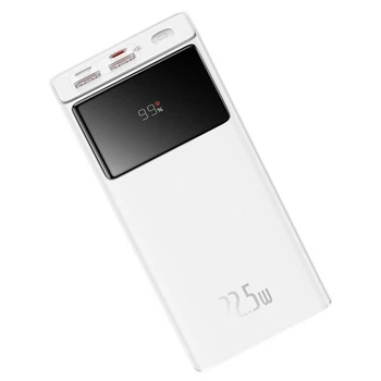 УМБ Портативна Батарея Baseus Star-Lord Digital Display Power Bank 22.5W 30000mAh білий
