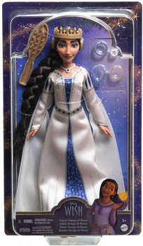 Lalka Mattel Mattel Disney Wish Queen Amaya z akcesoriami 30 cm (0194735172436)