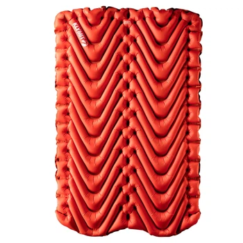 Надувной двойной коврик Klymit Insulated Double V (цвет Orange)