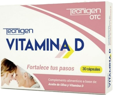 Witamina D OTC TecniGen 30 caps (8470002003040)