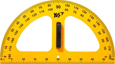 Транспортир для дошки YES 50 см (5056137181377)