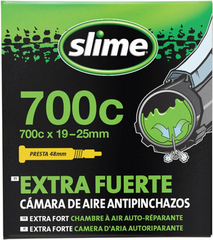 Антипрокольная велокамера Slime с жидкостью 700 x 19 - 25 (30061)