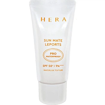 Водонепроницаемый солнцезащитный крем Hera Sun Mate Leports Pro Waterproof SPF50+ 15 мл