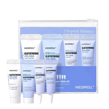Набор миниатюр с гиалуроновой кислотой и глутатионом - Medi peel Glutathione Hyal Aqua Trial Kit